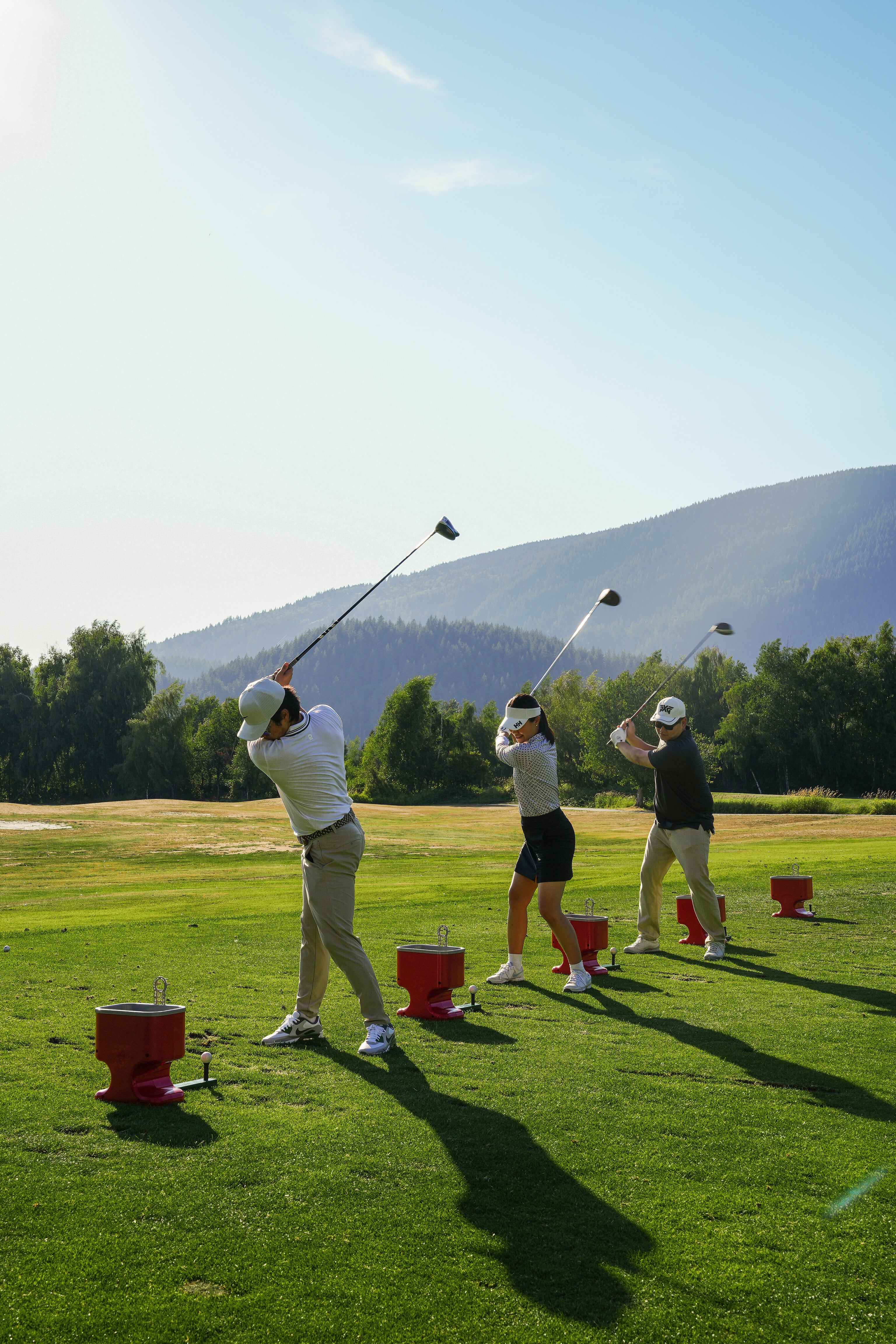 driving range | Gravity Caddy Canada | Gravity-Powered Golf Ball Dispenser