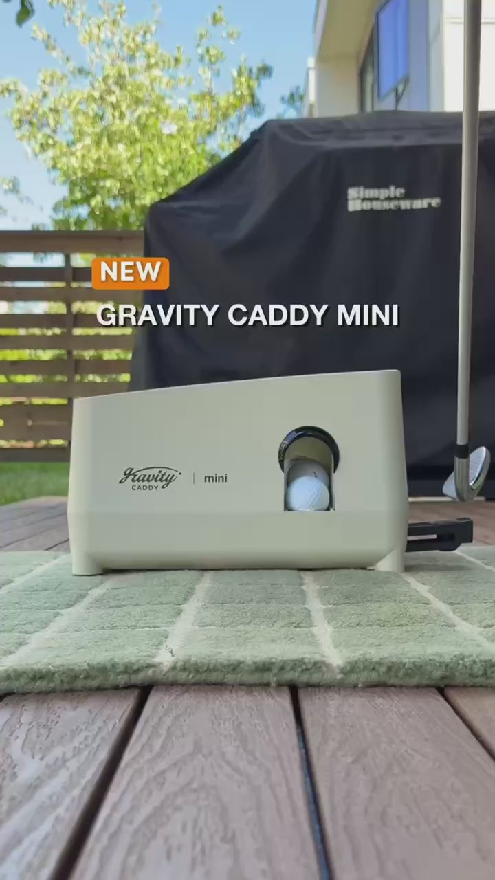 Gravity Caddy Mini™ Automatic Putting Ball Feeder | Home Golf Practice